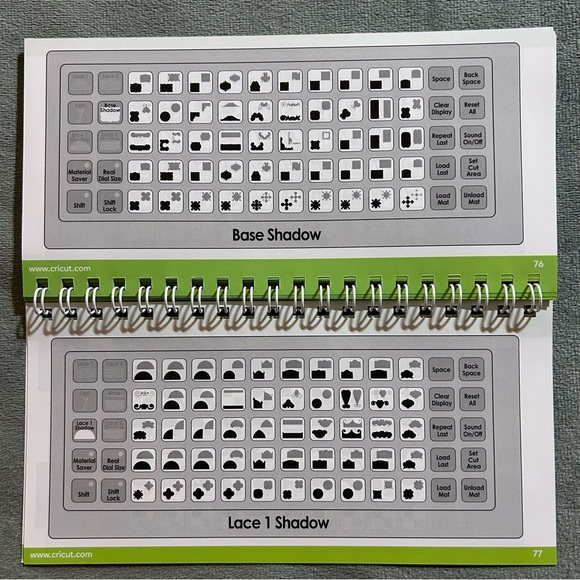 Cricut ORNAMENTAL IRON 2 shapes & fonts - Picture 13 of 14